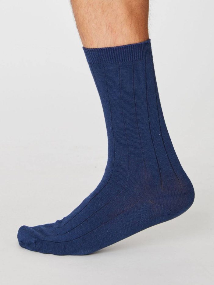Thought konopné ponožky hero modré