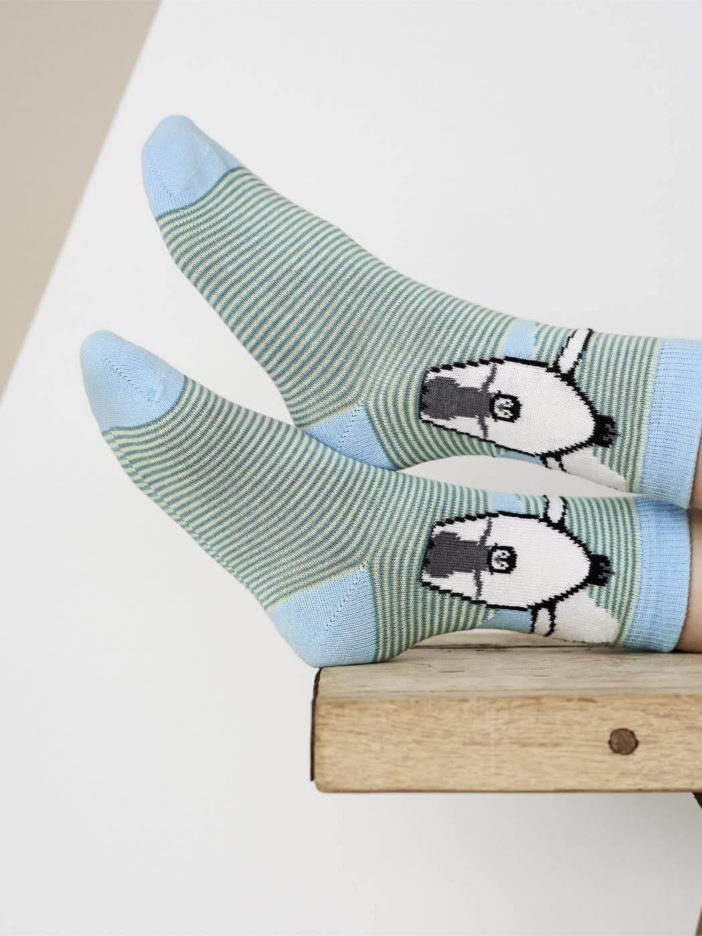 Living Crafts ponožky z bio bavlny tučňáci