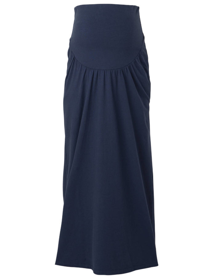 Frugi těhotenská maxi sukně modrá