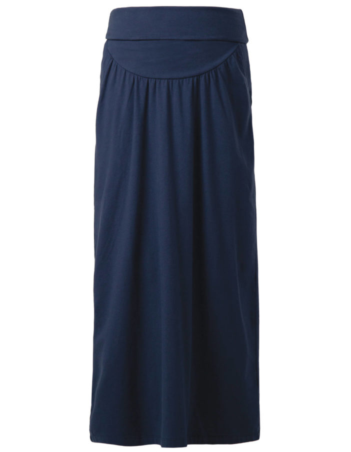 Frugi těhotenská maxi sukně modrá