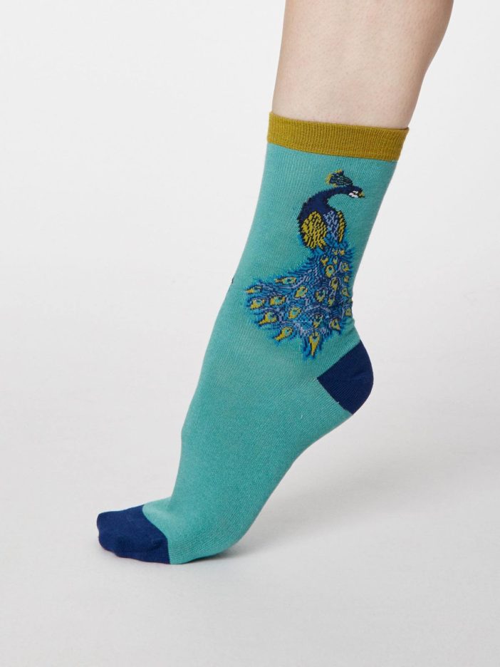 Living Crafts dvojbalení dámských ponožek pavone