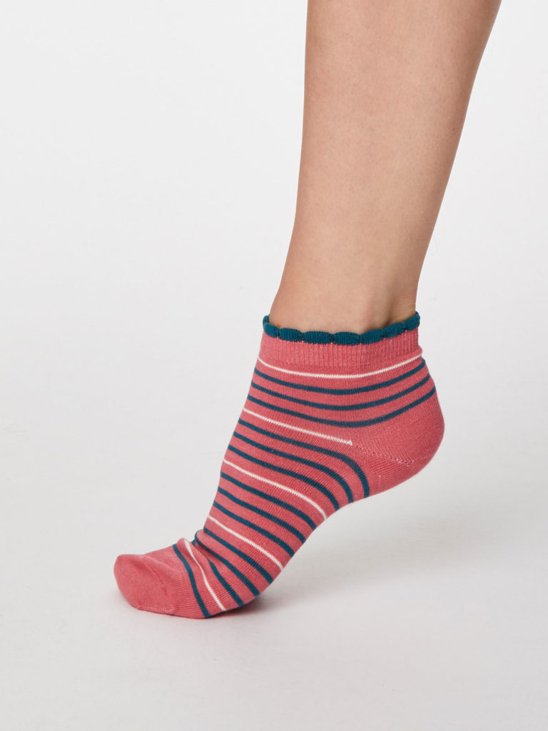 Thought dámské kotníkové ponožky lorraine růžové