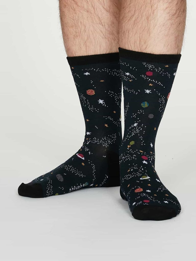 Thought dvojbalení pánských ponožek galaxy