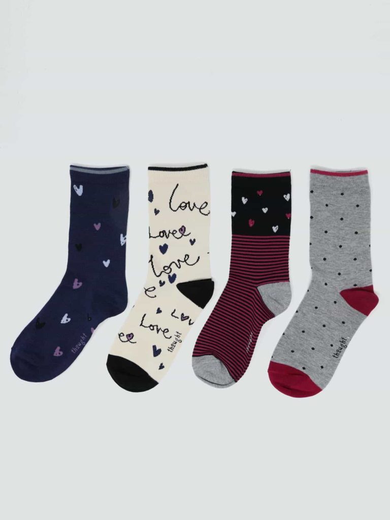 Thought dárkové balení dámských ponožek amore