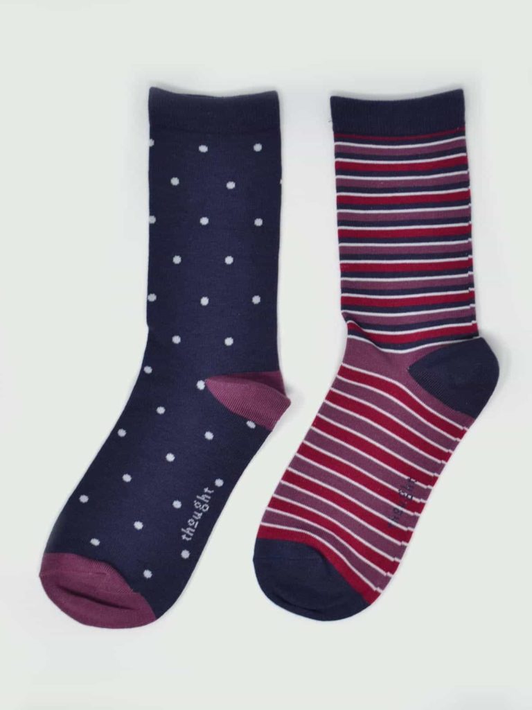 Thought dárkové dvojbalení dámských ponožek marger