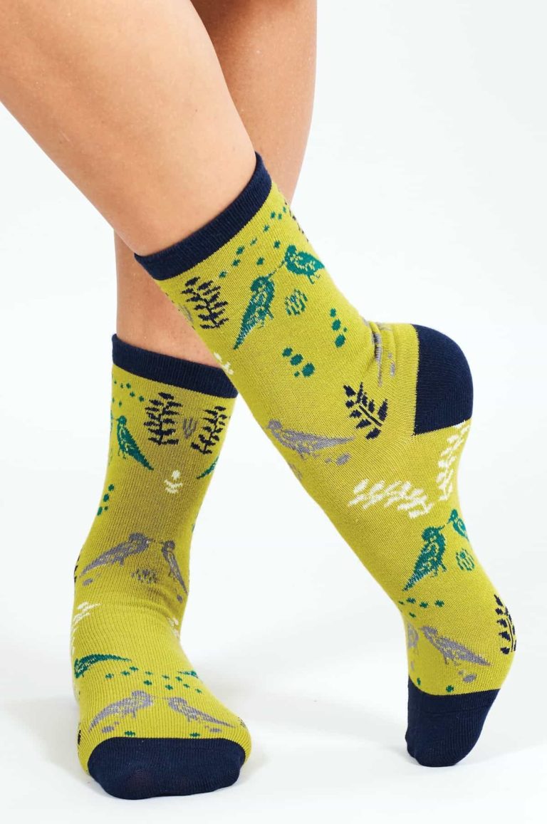 Nomads dámské ponožky z bio bavlny cornish zelené
