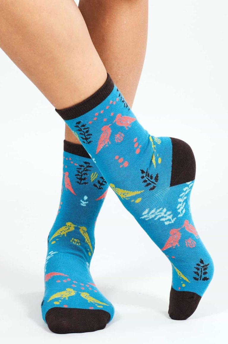 Nomads dámské ponožky z bio bavlny cornish modré