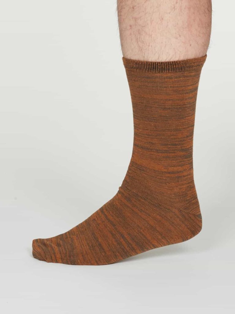 Thought pánské bavlněné ponožky luther oranžové