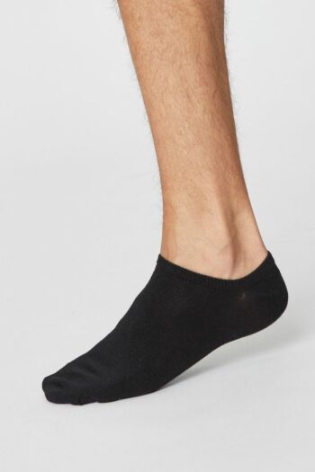 Thought pánské kotníkové ponožky ashley černé