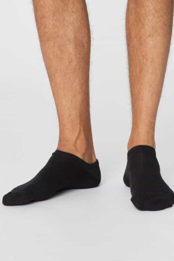 Thought pánské kotníkové ponožky ashley černé