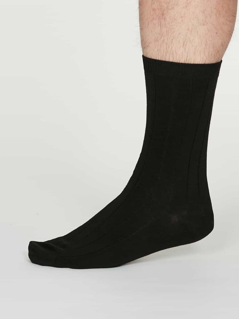 Thought pánské konopné ponožky hero černé