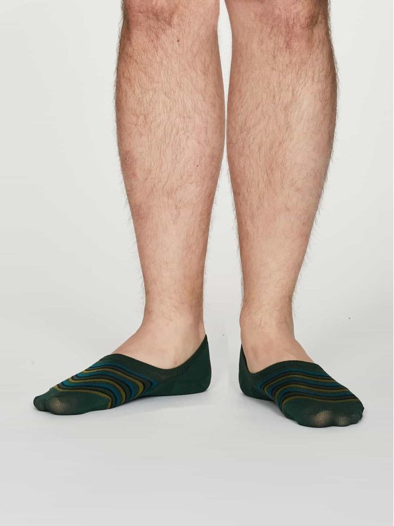 Thought pánské neviditelné ponožky elbert zelené