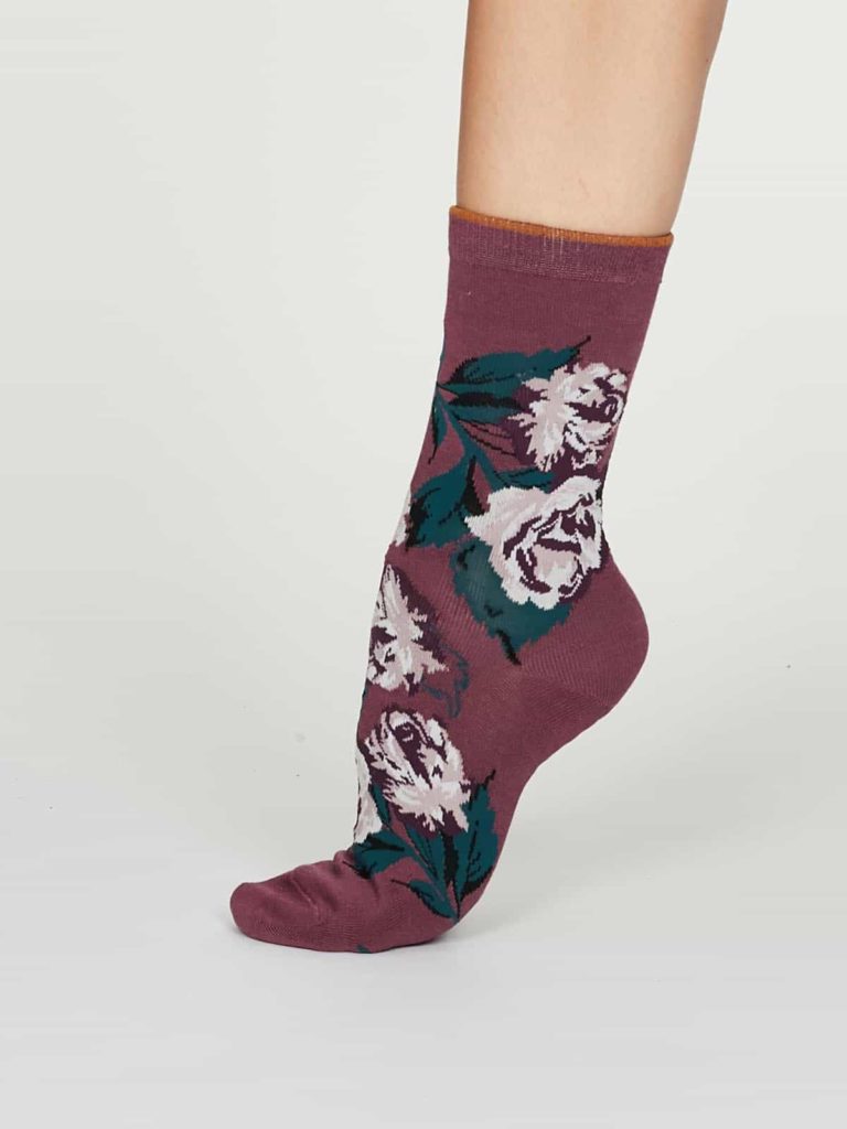 Thought dámské bambusové ponožky rosie růžové