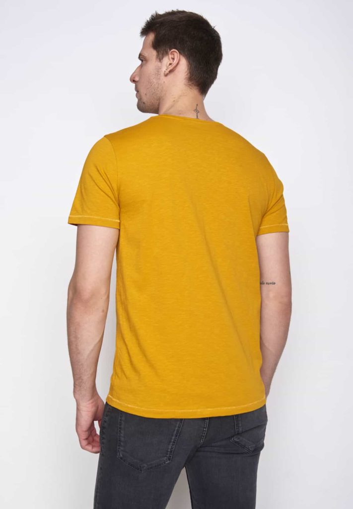 Greenbomb tričko spice žluté