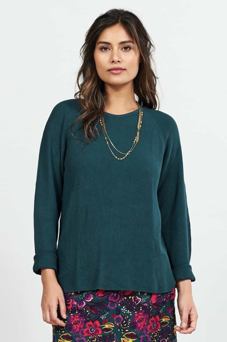 Nomads svetr s viskózou zelený