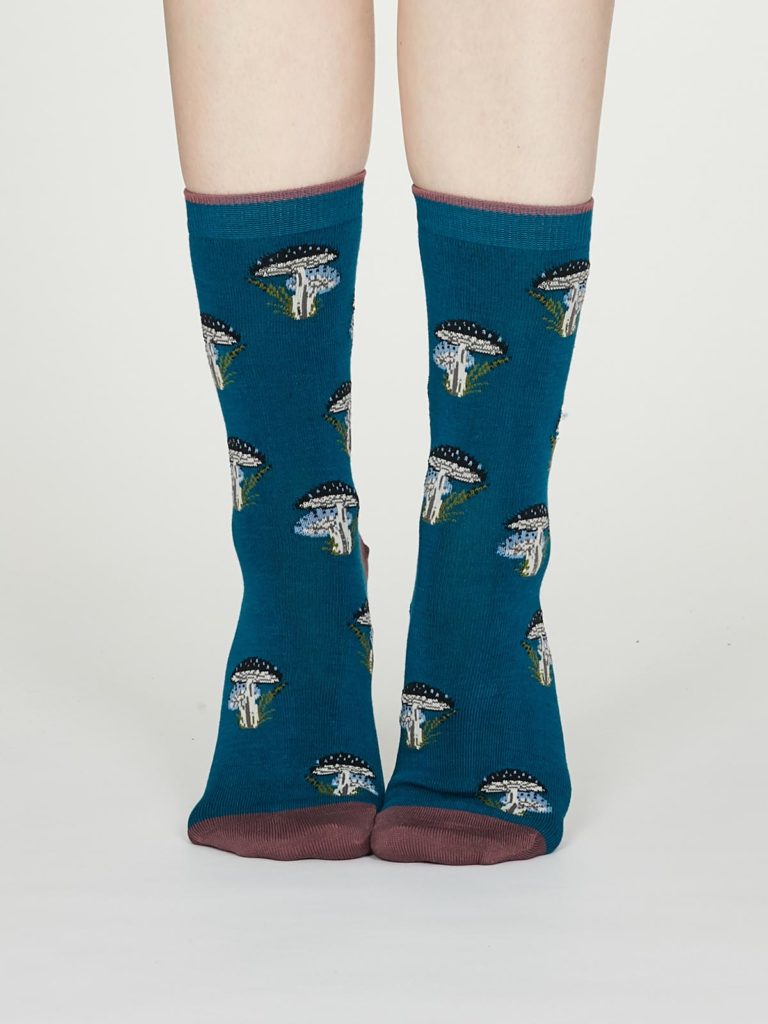 Thought dámské bambusové ponožky ibot modré