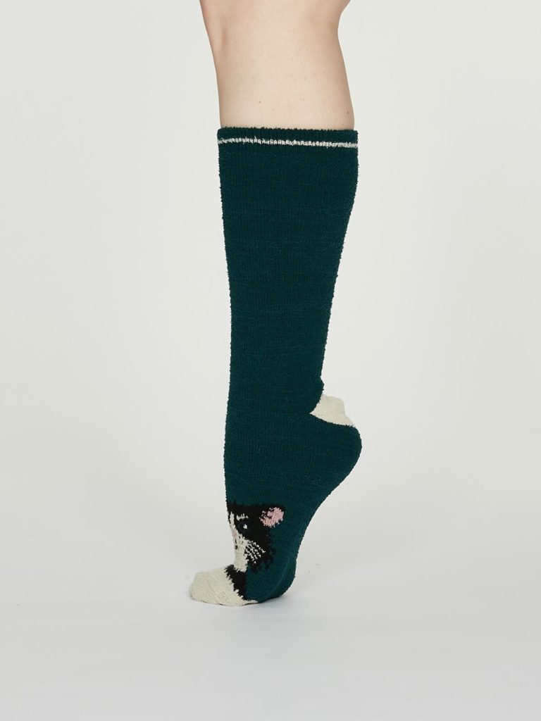 Thought dámské teplé ponožky rebecca zelené