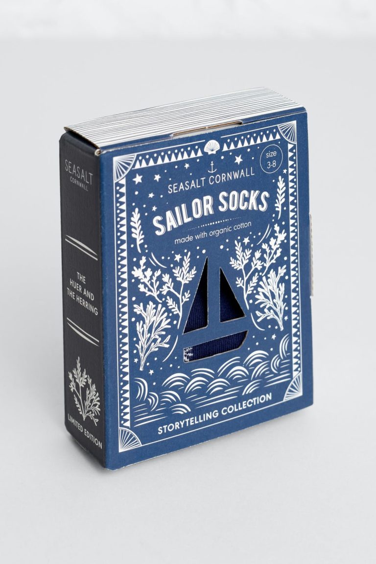 Seasalt Cornwall dámské ponožky folktale star blue