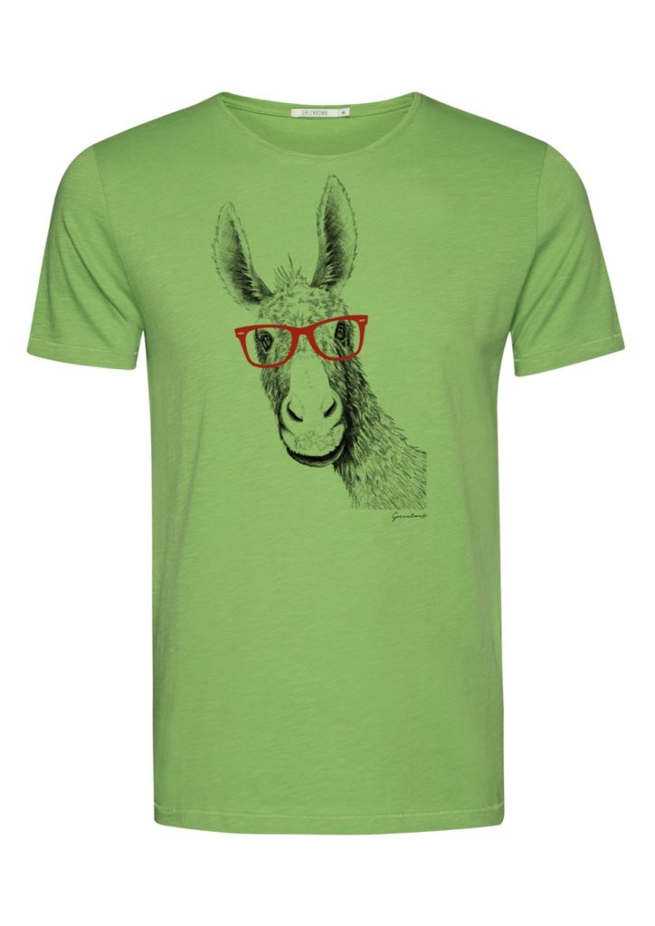 Greenbomb tričko donkey zelené