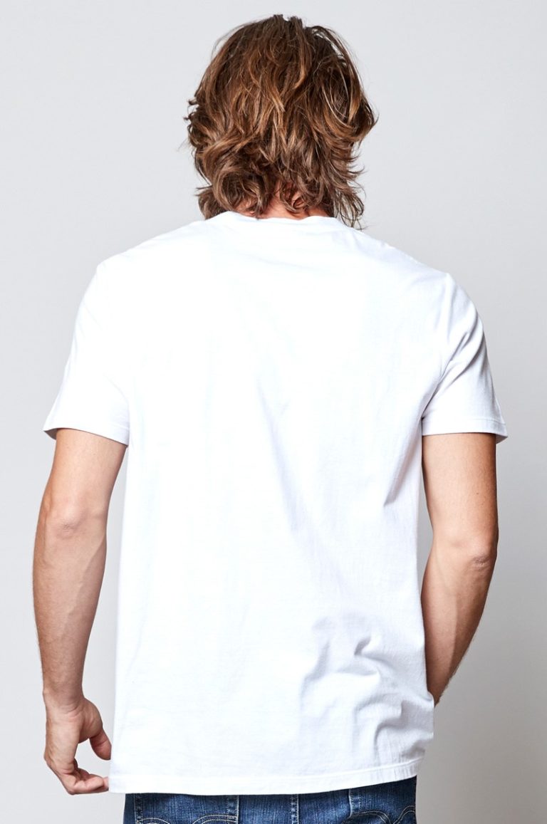 Nomads pánské tričko bílé z bio bavlny