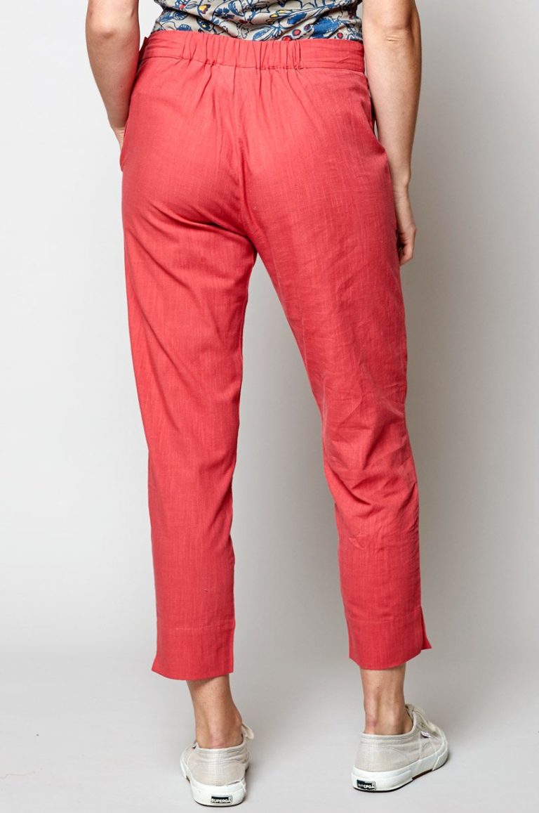 Nomads slim kalhoty pomegranate