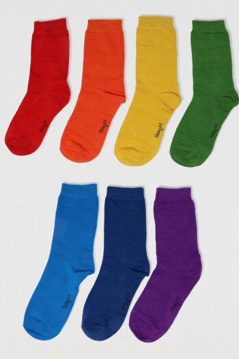 Thought dárkové balení dětských ponožek colours of the rainbow baby