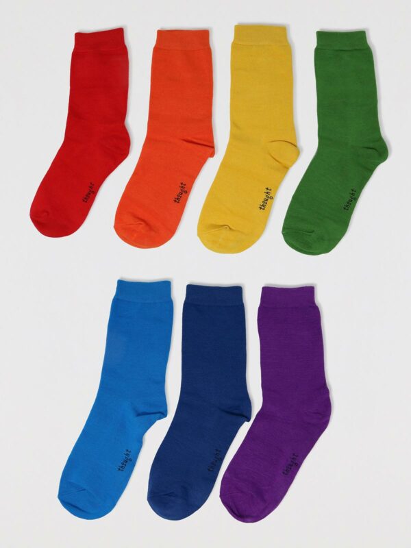 Thought dárkové balení dětských ponožek colours of the rainbow baby