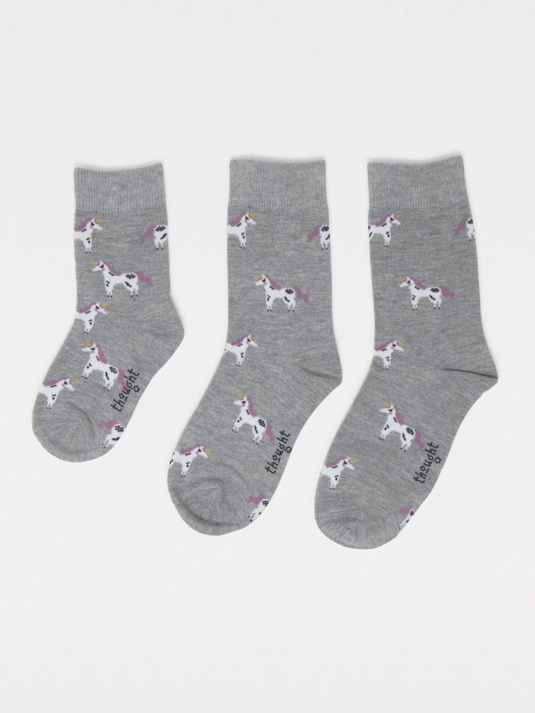 Thought dárkové balení dětských ponožek lettie unicorn kids