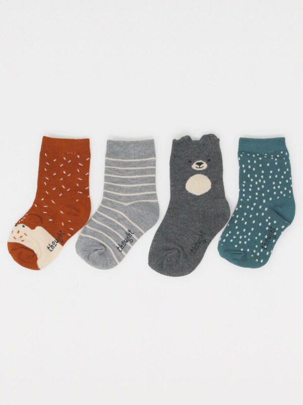 Thought dárkové balení dětských ponožek orpha animal baby