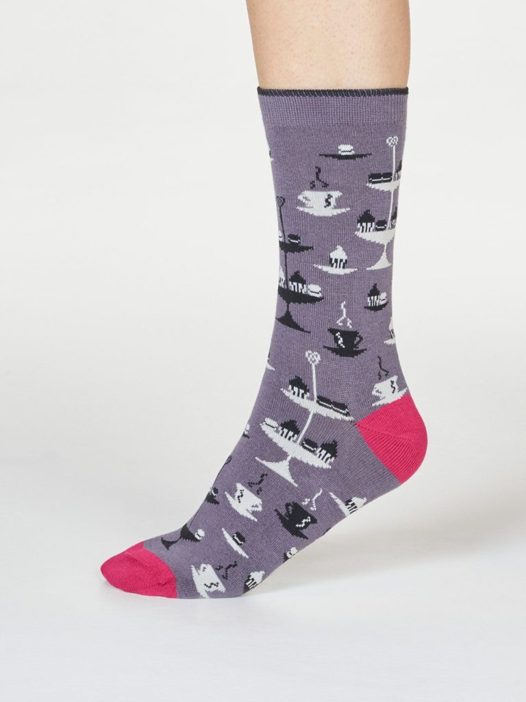 Thought dárkové dvojbalení dámských ponožek delphie afternoon tea