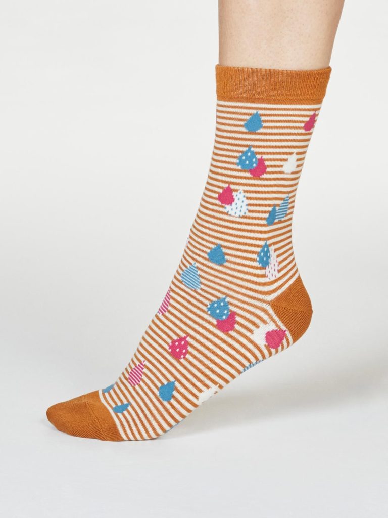 Thought dámské bambusové ponožky juliette oranžové