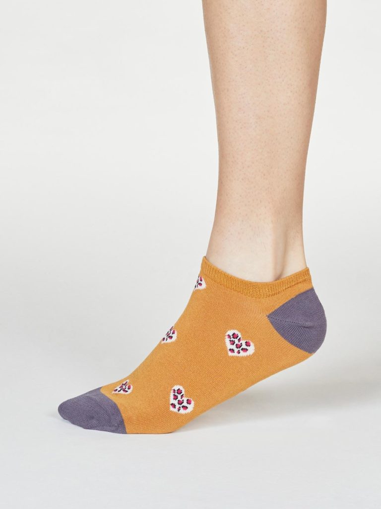 Thought dámské bambusové ponožky lily žluté