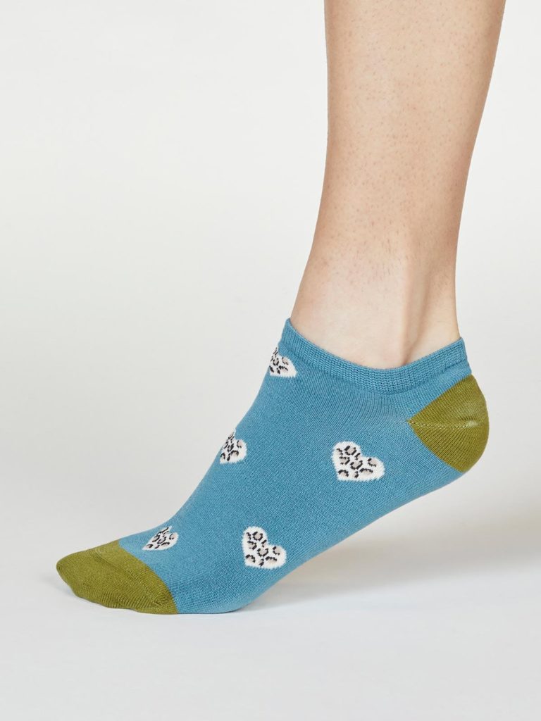 Thought dámské bambusové ponožky lily modré