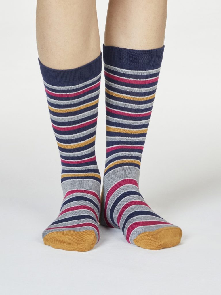 Thought dárkové balení hrníčku a dámských ponožek zebina