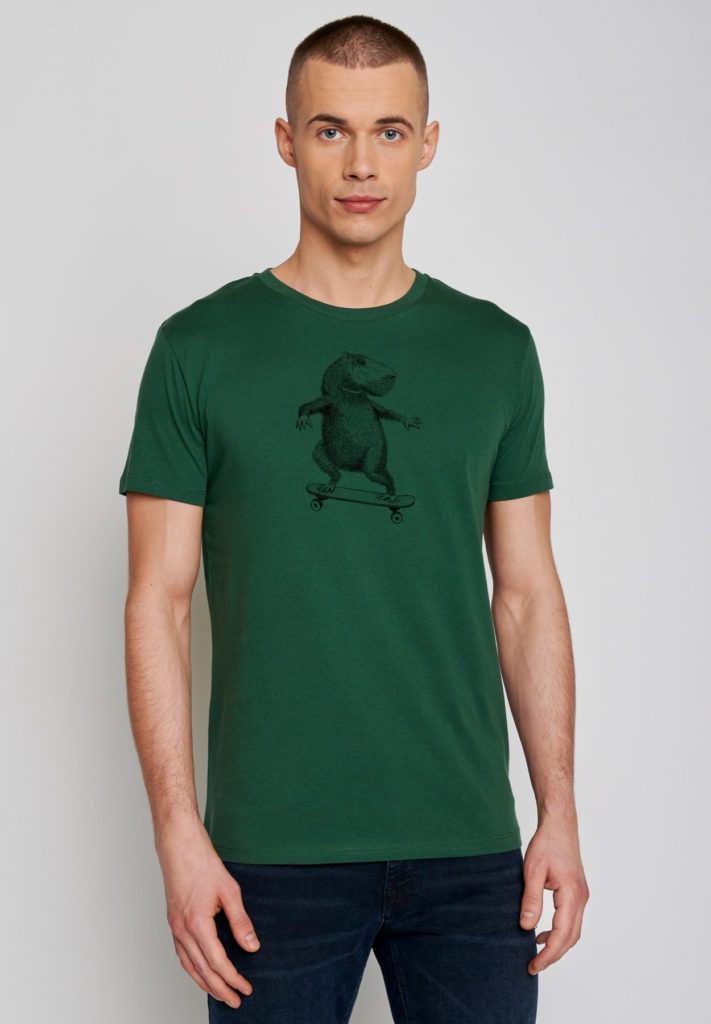 Greenbomb tričko animal capy zelené