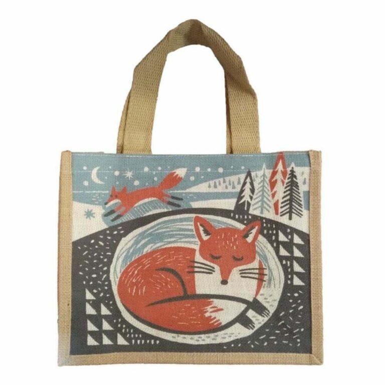 Seasalt Cornwall jutová taška winter burrow fox slate – malá