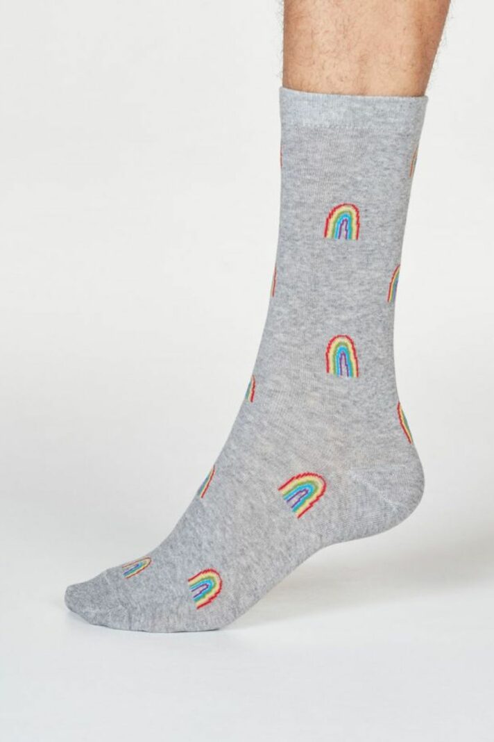 Thought pánské ponožky rainbow gray