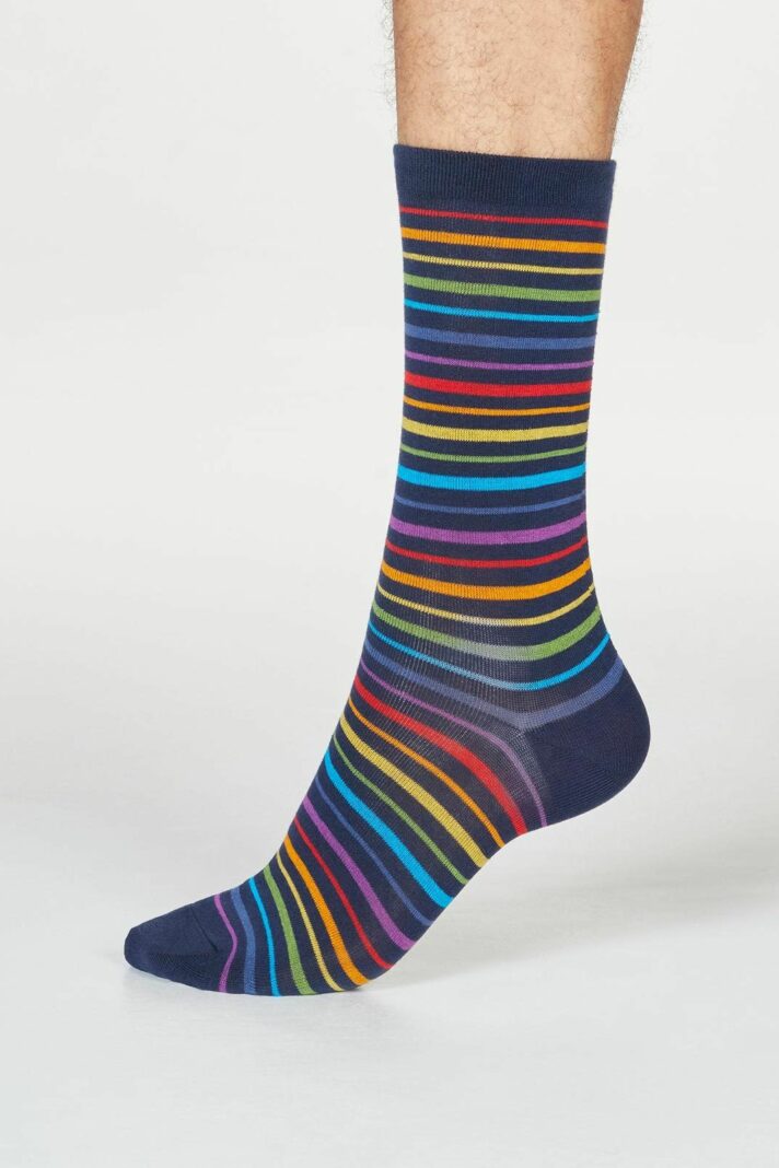 Thought pánské ponožky rainbow stripe