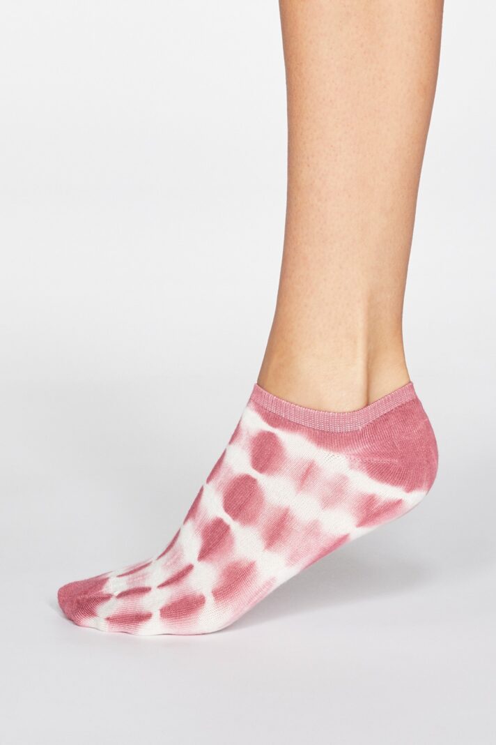 Thought dámské bambusové ponožky dip dye dark rose pink