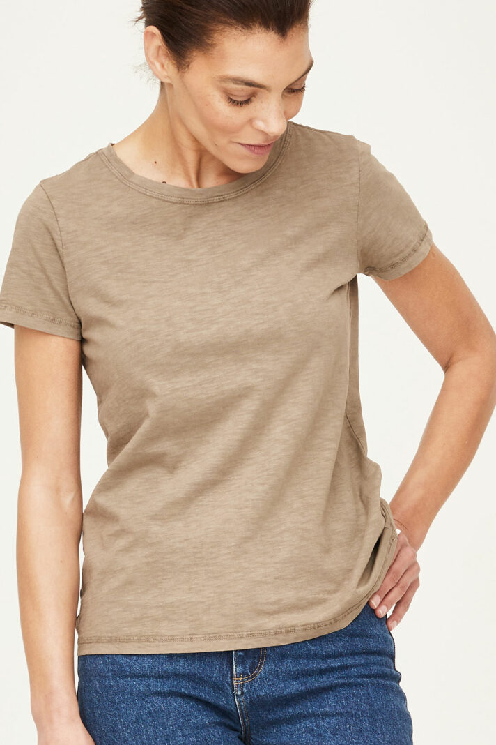 Thought fairtrade top beige brown