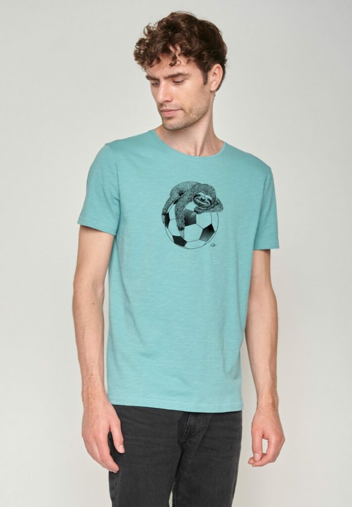 Greenbomb tričko sloth ball citadel blue