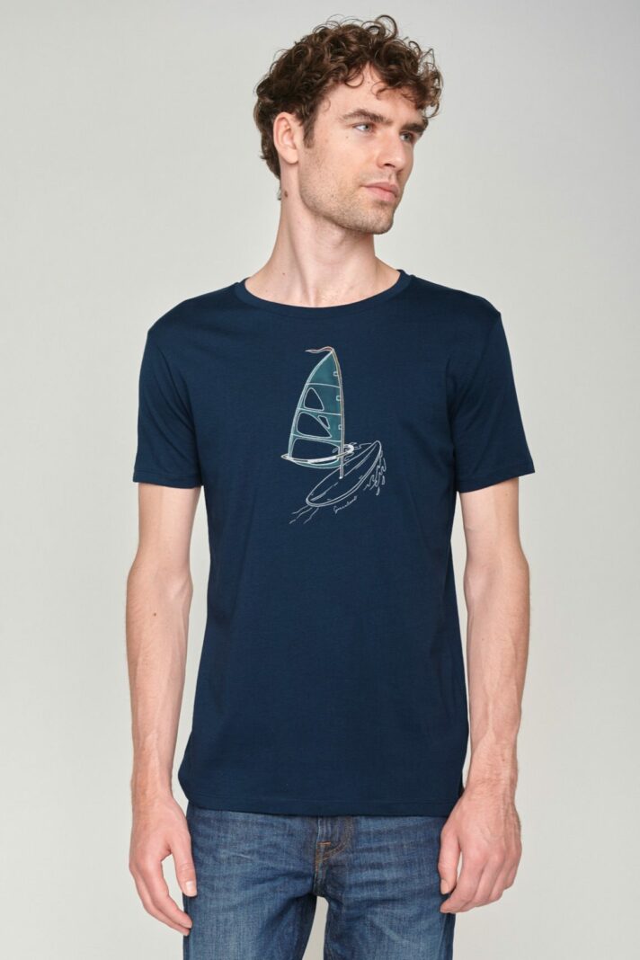 Greenbomb tričko windsurf navy