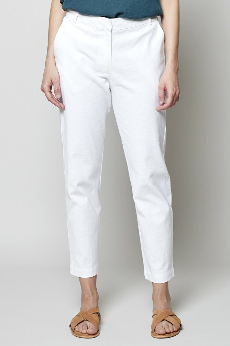 Nomads kalhoty slim white