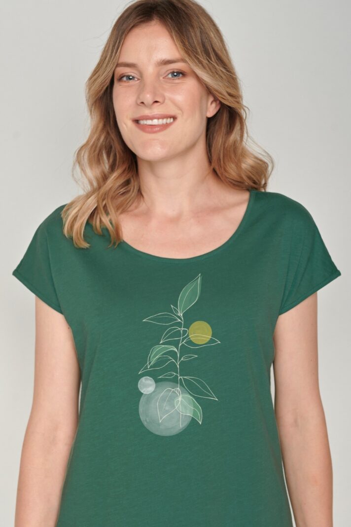 Greenbomb tričko plant bubbles zelené