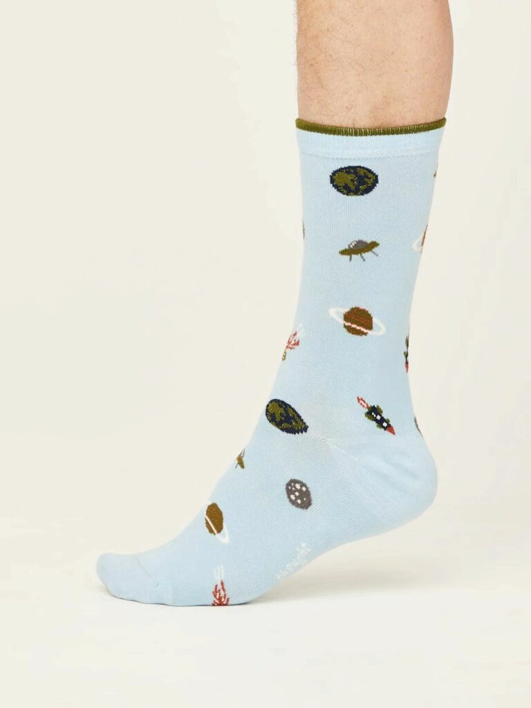 Thought pánské ponožky galactic pastel blue