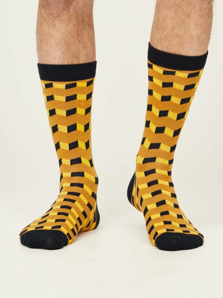 Thought dárkové balení pánských ponožek fun geometric