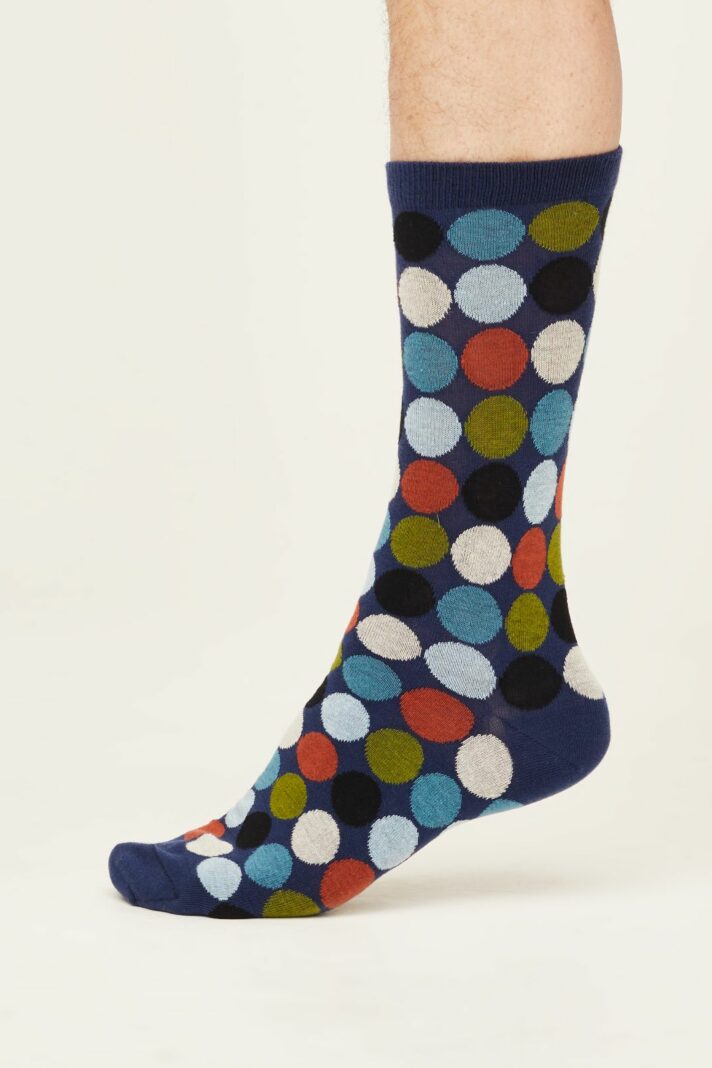 Thought pánské ponožky geometric mineral blue