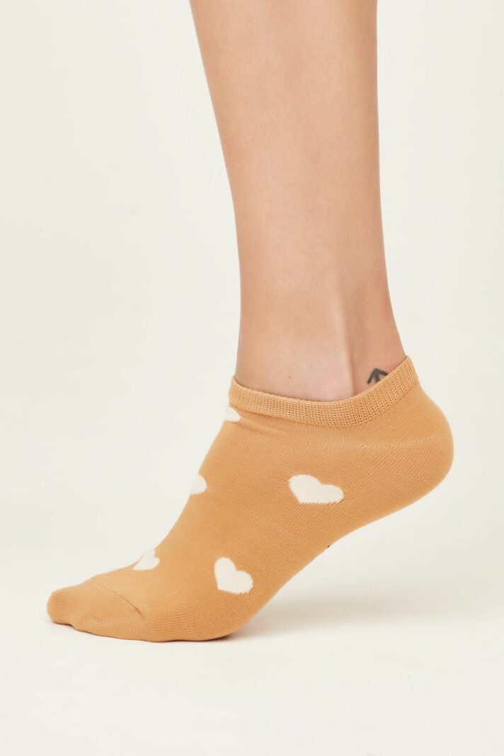 Thought dámské kotníkové ponožky heart mango