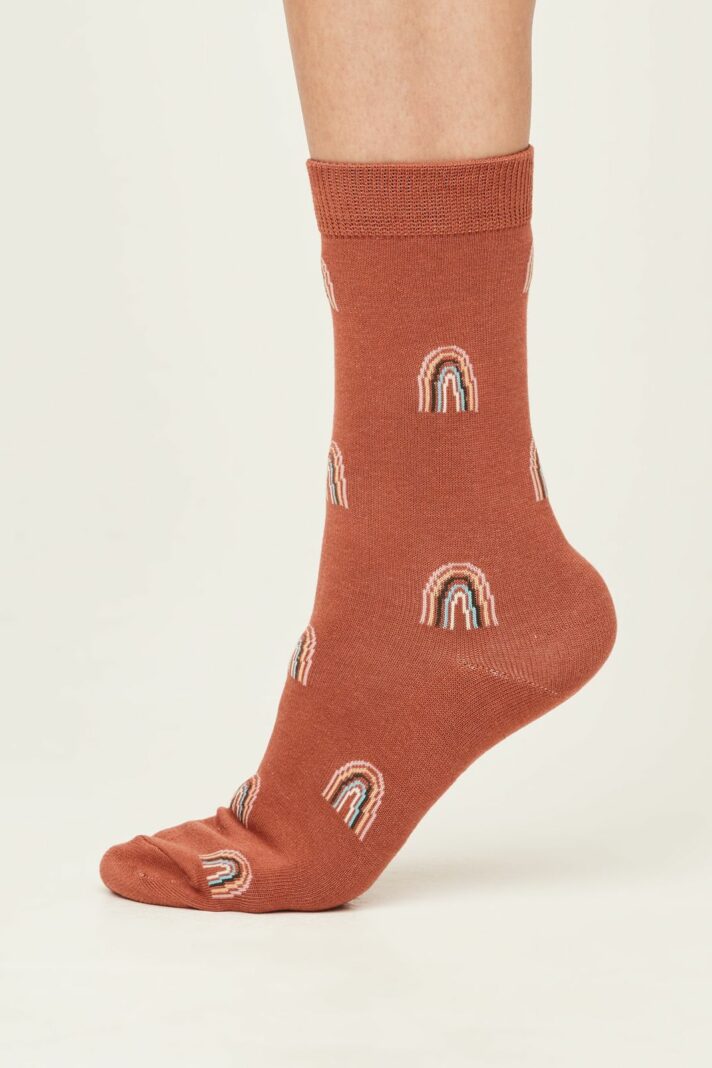 Thought dámské ponožky rainbow orange