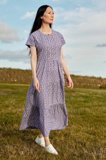 Seasalt Cornwall Šaty new dance blossom lavender